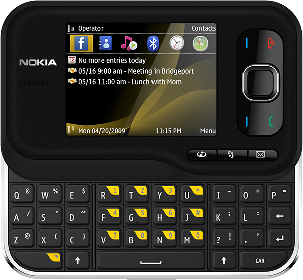 Nokia6760slide Black